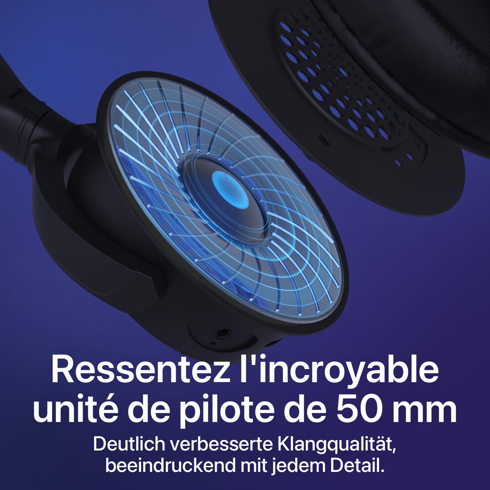 YOWU Casque de Jeu RGB Cat Ear 4, sans Fil et Filaire amélioré avec Microphone HD Amovible – Réduction du Bruit, stéréo Double Canal et éclairage et Effet Personnalisables Via l'application (Noir)
