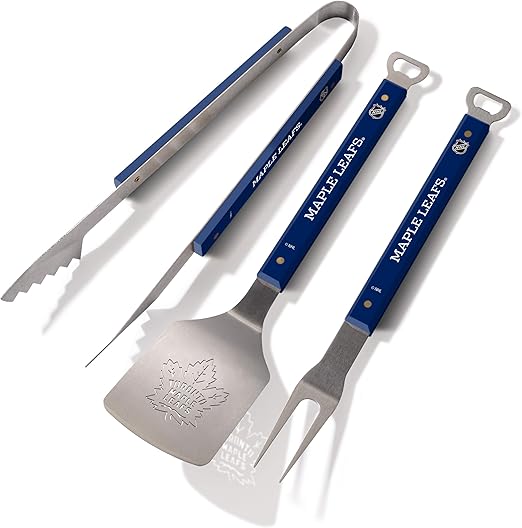 YouTheFan NHL 3PC Spirit Series BBQ Grill Set
