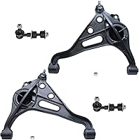 Vista 84 de Detroit Axle - Kit de brazos de control inferiores delanteros para Dodge Dart 2013, 2014, 2015, 2016, 2 brazos de control inferiores con ensamblaje