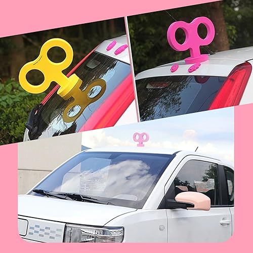 Miniatura 6 de 1 pieza de decoración para techo de automóvil, 11.8 x 8.85 x 0.98 pulgadas, autoadhesiva EVA 3D tridimensional en forma de llave de reloj,