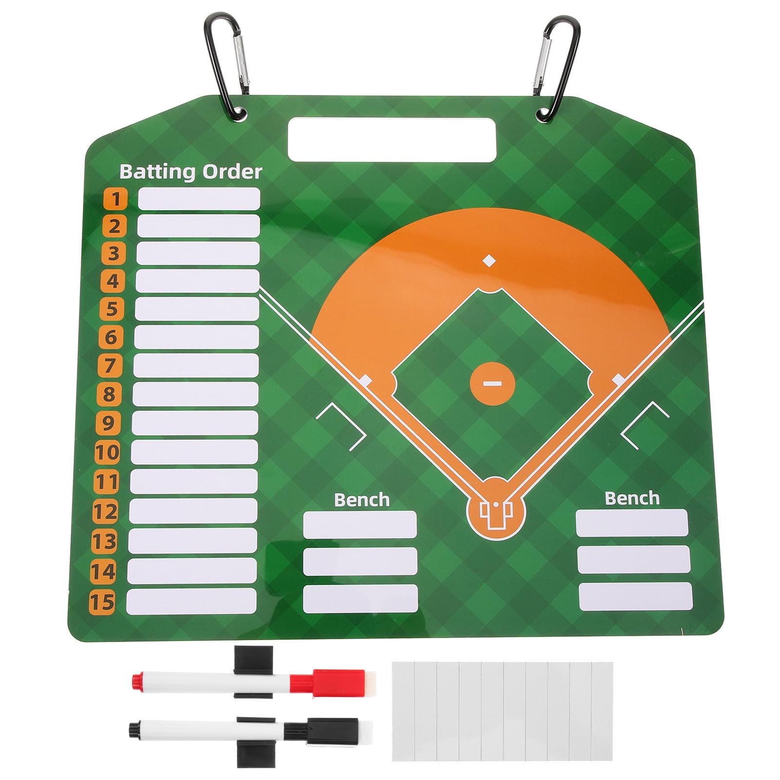 Tableau portable baseball en PVC pour expliquer les tactiques - 8