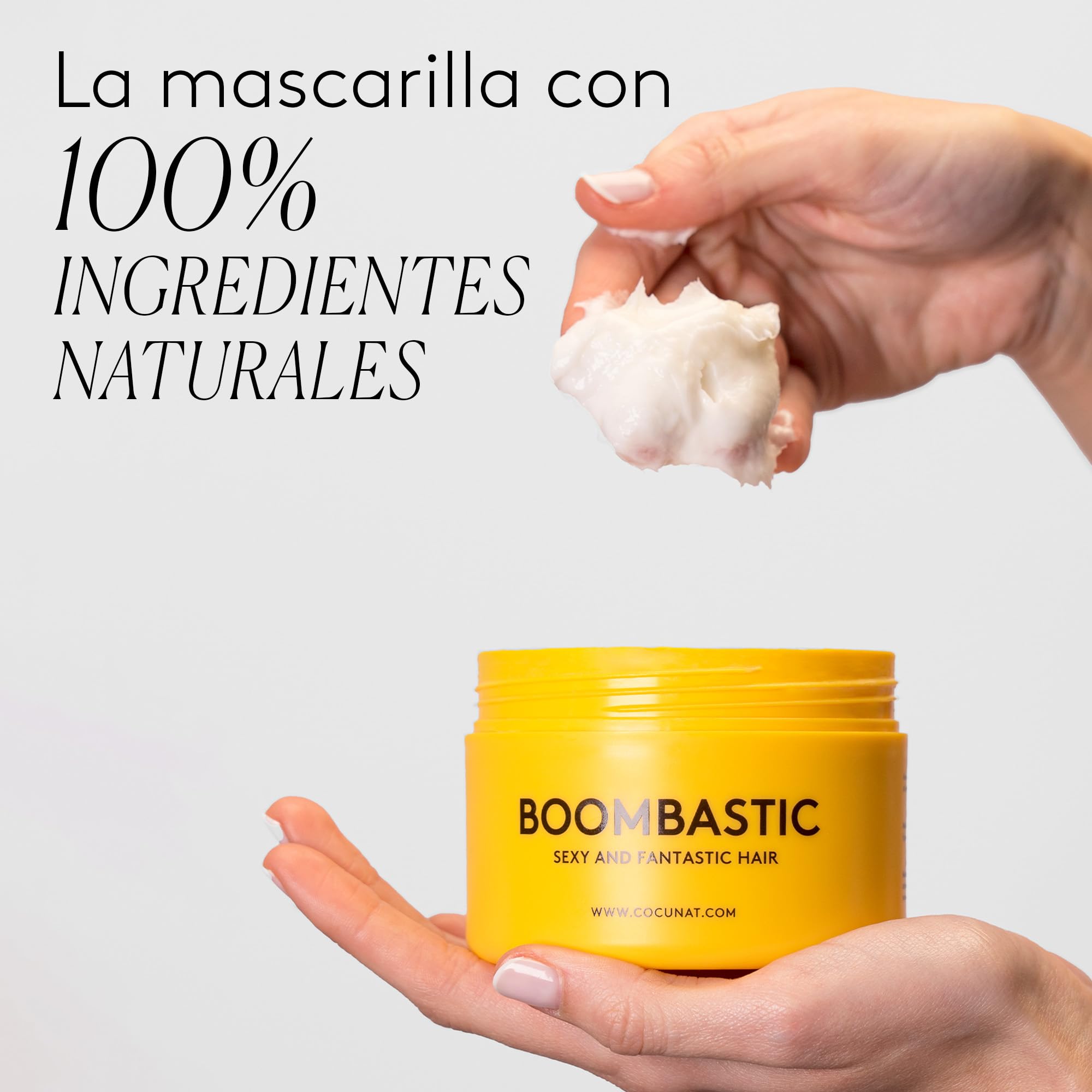 COCUNAT Boombastic + Savior Pack Capilar Reparador Sin Siliconas | Mascarilla nutritiva + tratamiento reconstructor en 2 pasos. 91% cabello recuperado en 4 aplicaciones.