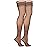 Truform Sheer Compression Stockings, 15-20 mmHg, Women\'s Thigh High Length, 20 Denier, Taupe, Small