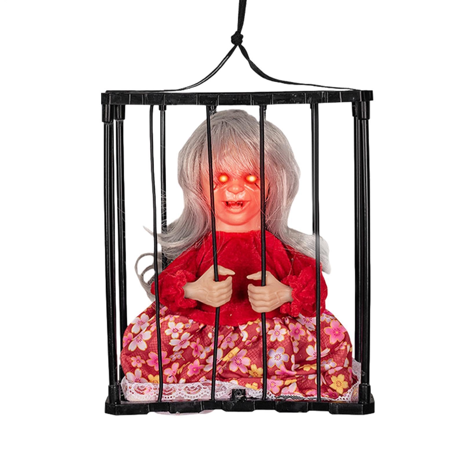 Więzień Dekoracje na Halloween | Animowany Terror Nawiedzony Dom Dekoracja