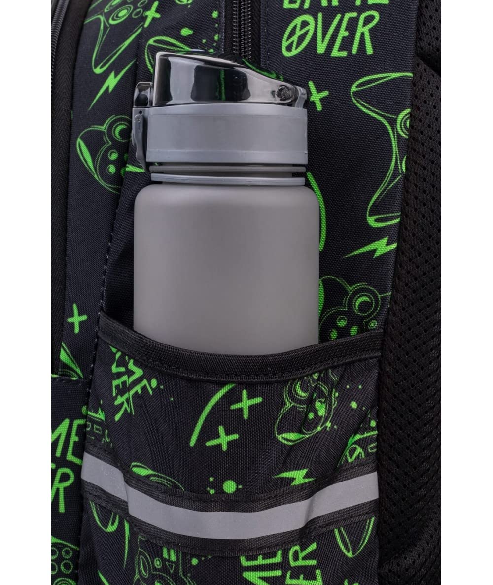 Coolpack F029711, Mochila escolar Jerry GAME NIGHT, Multicolor