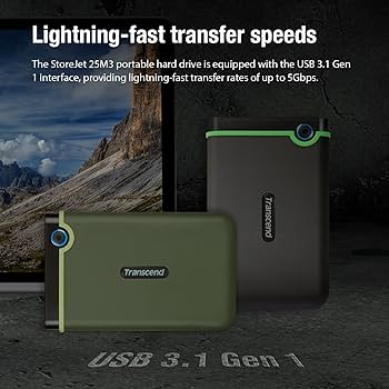 Transcend ポータブルHDD 2TB Amazon | Transcend ポータブルHDD 2TB 耐衝撃 USB3.1 Gen1