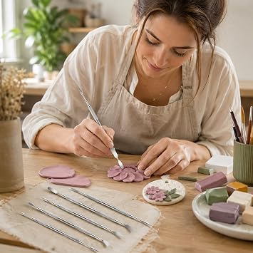 Sculpting Tools, Modelling Tools, Silver Clay, Clay Tool