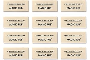 Prismacolor Premier Magic Rub Vinyl Erasers: The Ultimate Precision Artist Tool