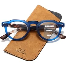 JOLLYNOVA HD7 Progressive Multifocal Reading Glasses RT95, No-Line Readers, Multi-Distance Vision, Blue Light Blocking