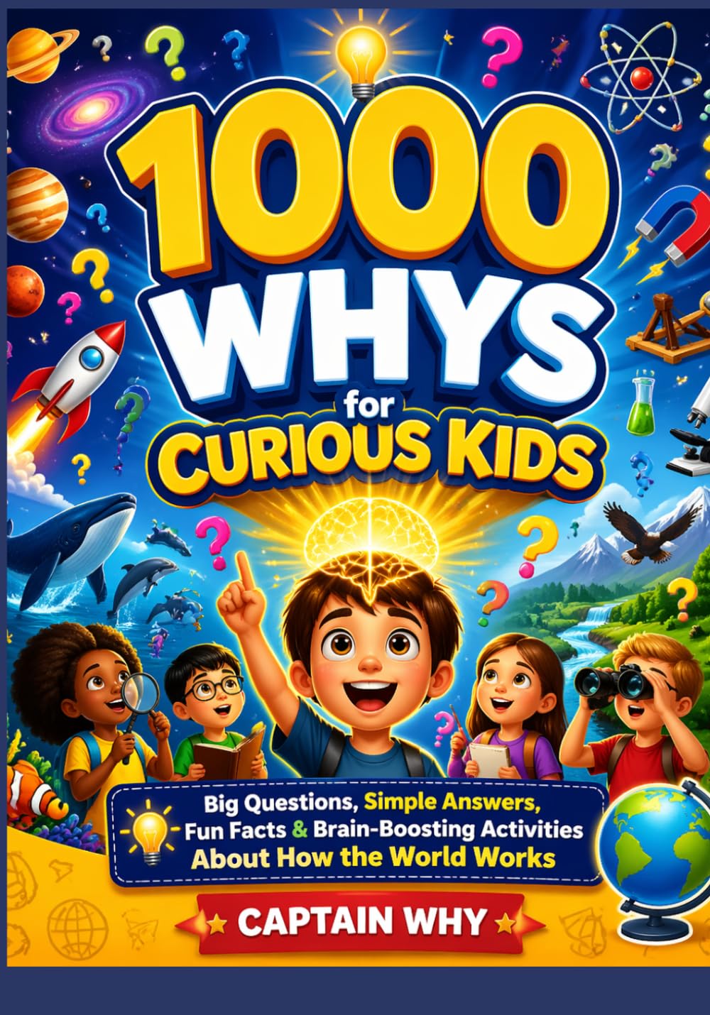1000 Whys for Curious Kids: Big Questions, Simple Answers, Fun Facts & Brain-Boosting Activities About How the World Works