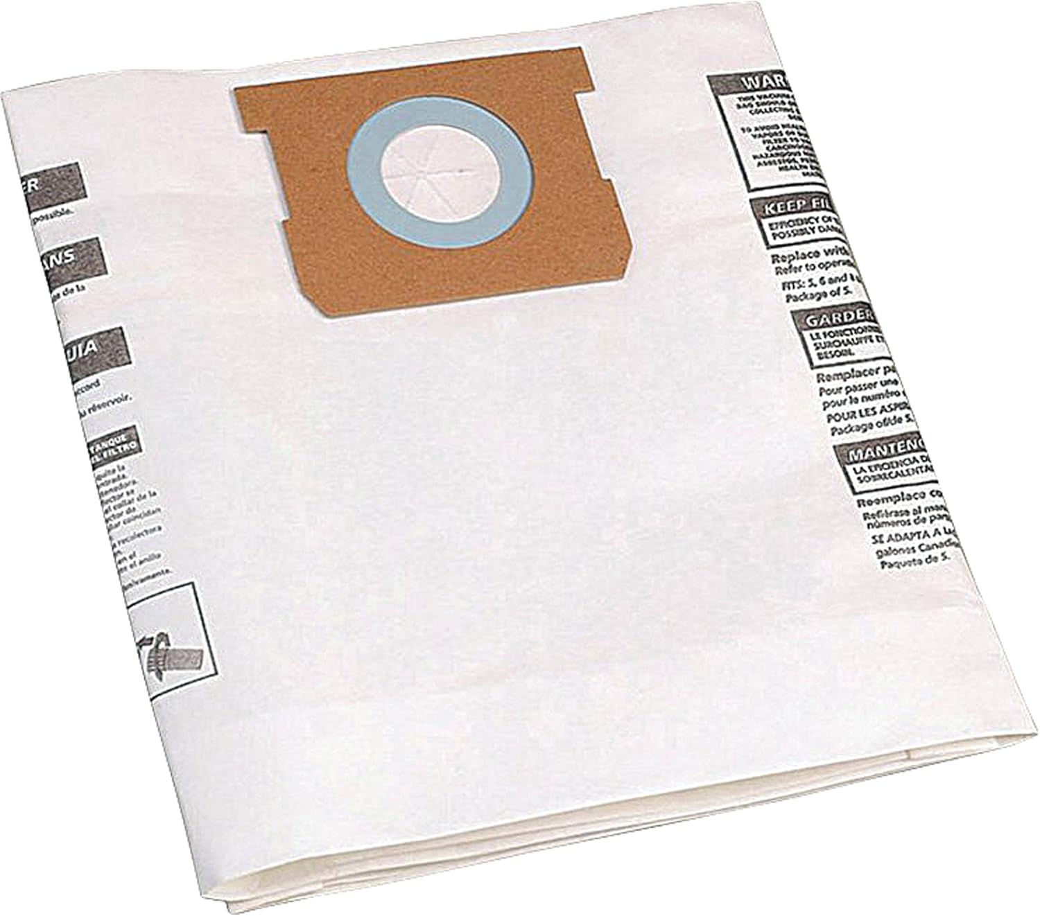 Shop Vac 906-63-33 16 To 22 Gallon Disposable Filter Bags 3 Count