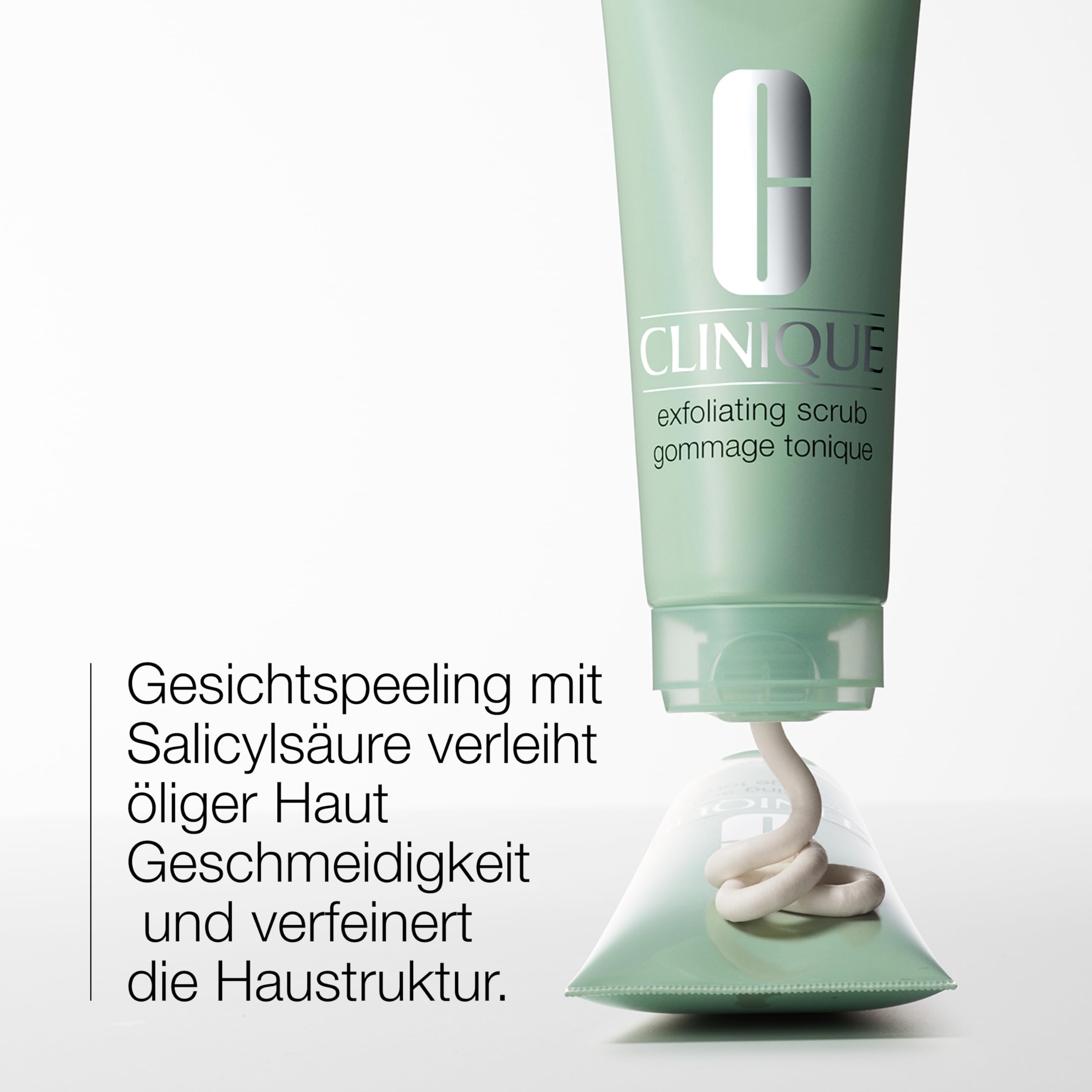 Clinique Exfoliating Scrub | Mit Salicylsäure, für ölige Haut, 100 ml