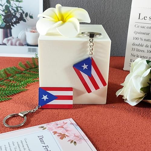 Miniatura 5 de Llavero con la bandera de Puerto Rico (2 unidades), Puerto Rico