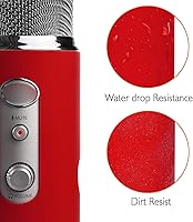 Vista 5 de YOUSHARES Espuma Paravientos para Micrófono - Cubierta de Micrófono, Filtro Pop Paravientos y Protector para Micrófonos de Condensador Blue Yeti