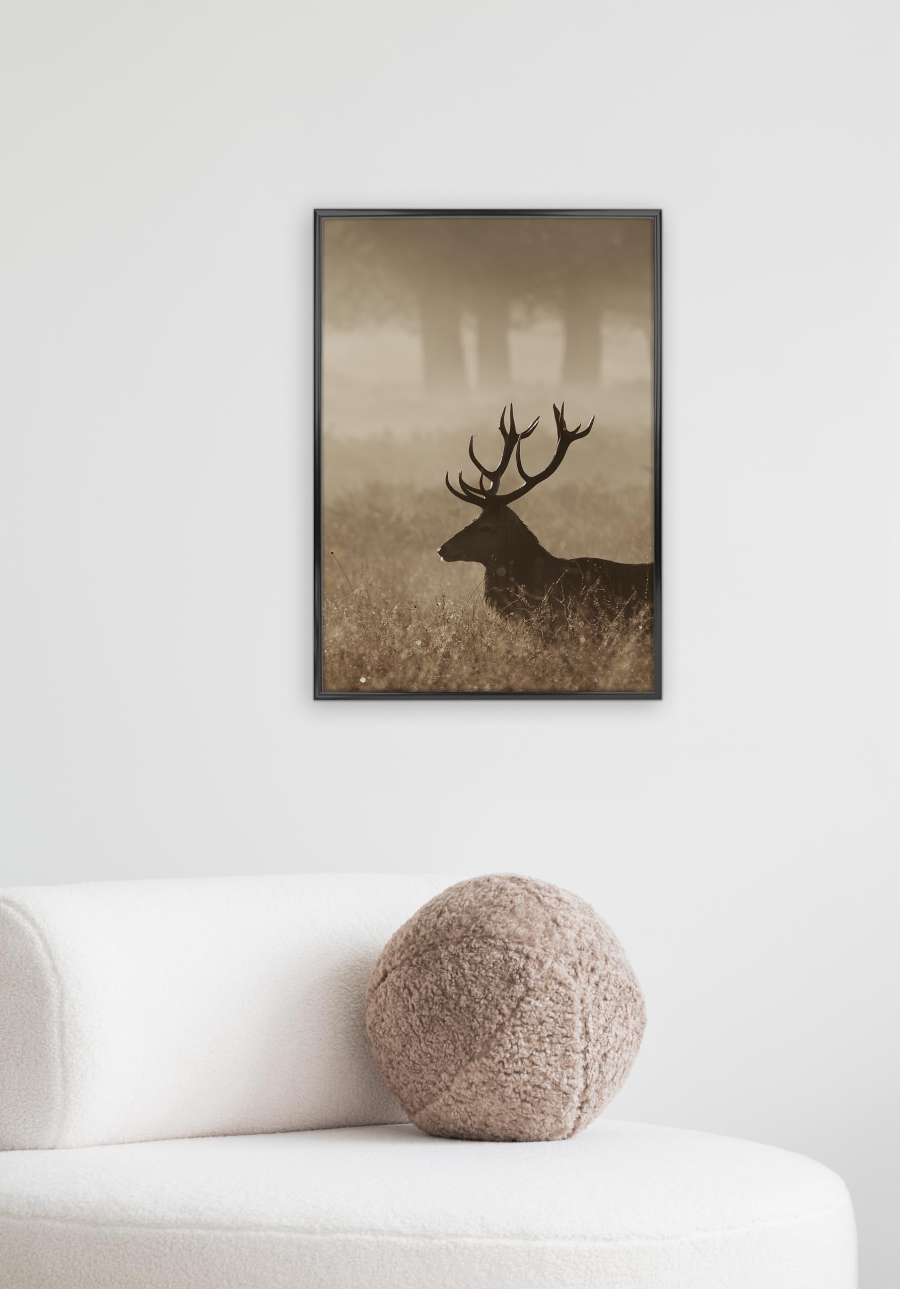 Modern Black A2 Photo Frame for A2 (42 x 59.4cm) Photos or Pictures, Plexi Glass, Wall Mounted Landscape or Portrait - Image 2