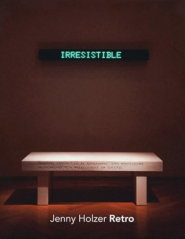 Jenny Holzer: Retro: Levine, Cary, Holzer, Jenny: 9781616237196: Amazon ...