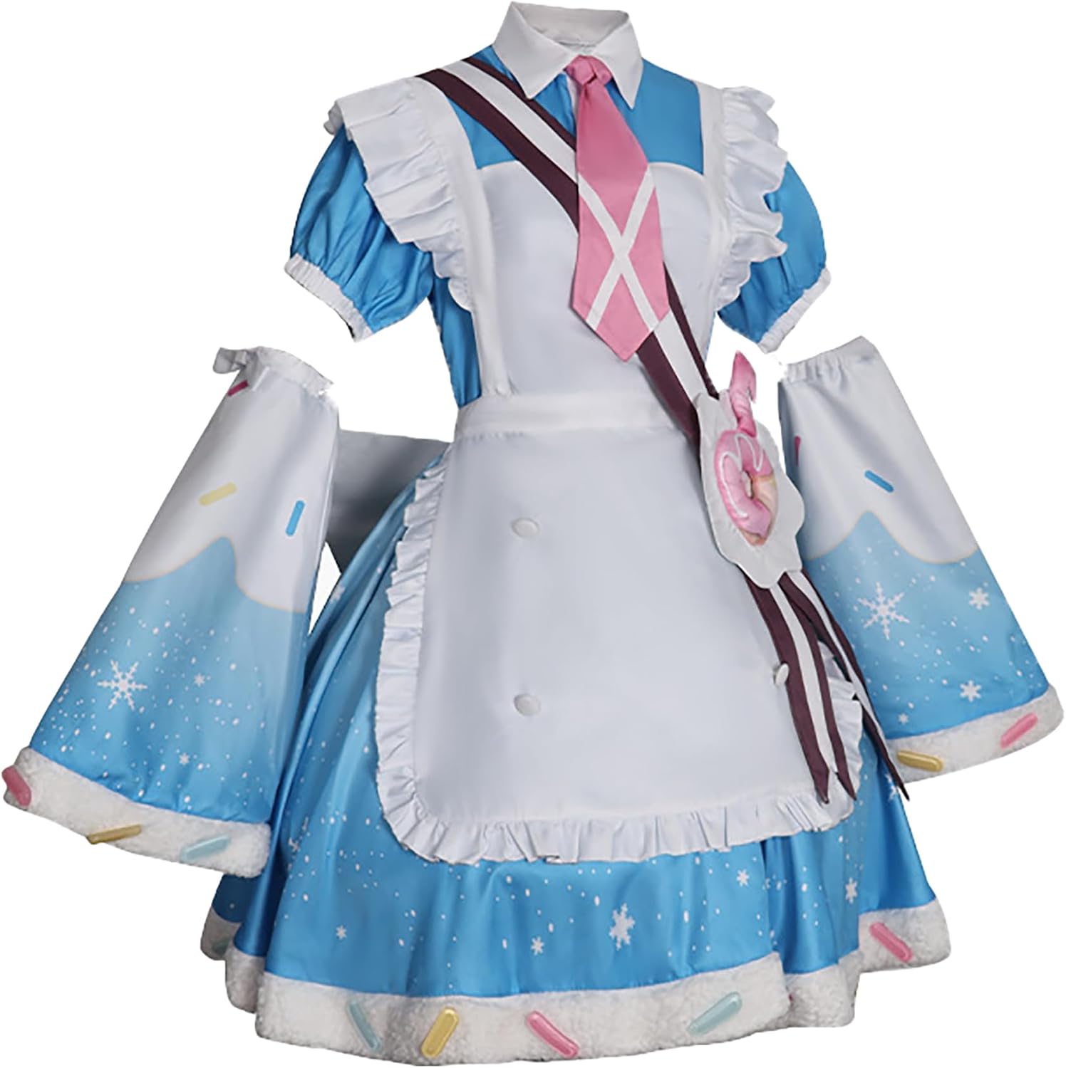Amazon.co.jp: [mvivm] 【スイカ コス】雪ミク 2026 ミク メイド