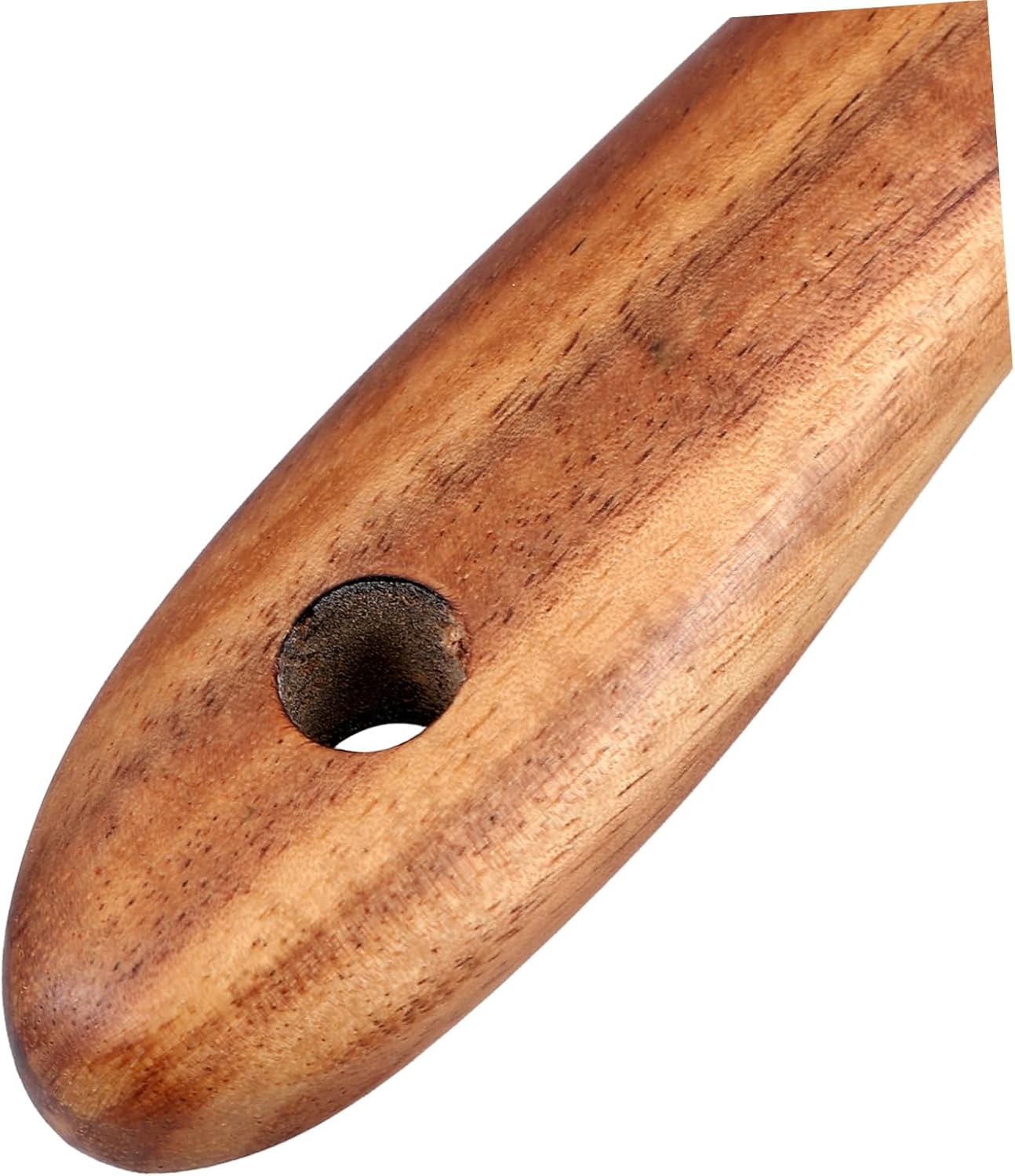 10 Inch Wooden Salad Fork Serving Utensil with Convenient Handle