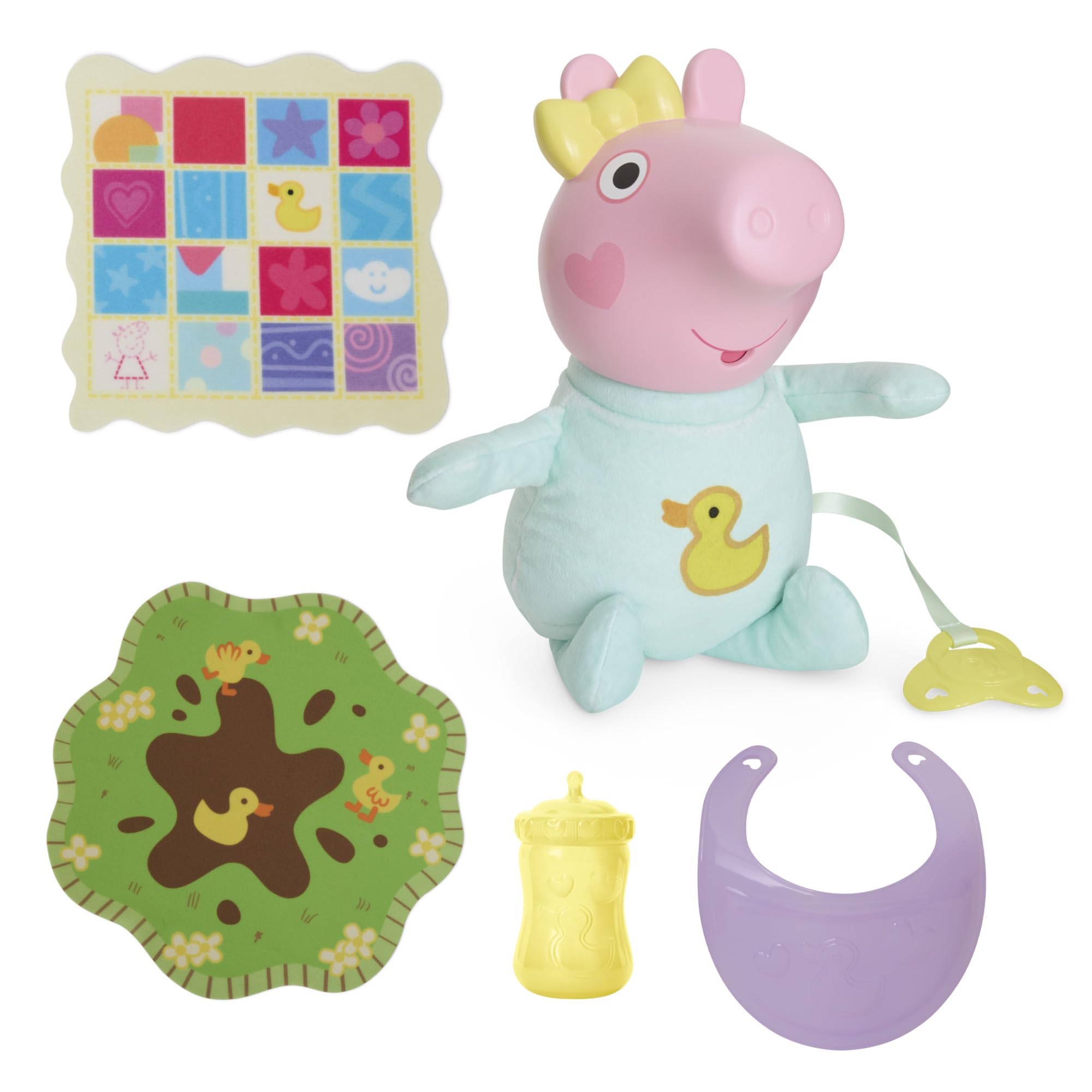 Peppa Pig Interaktywna Lalka Świnka Peppa Chrumkanie i Przytulanie Evie