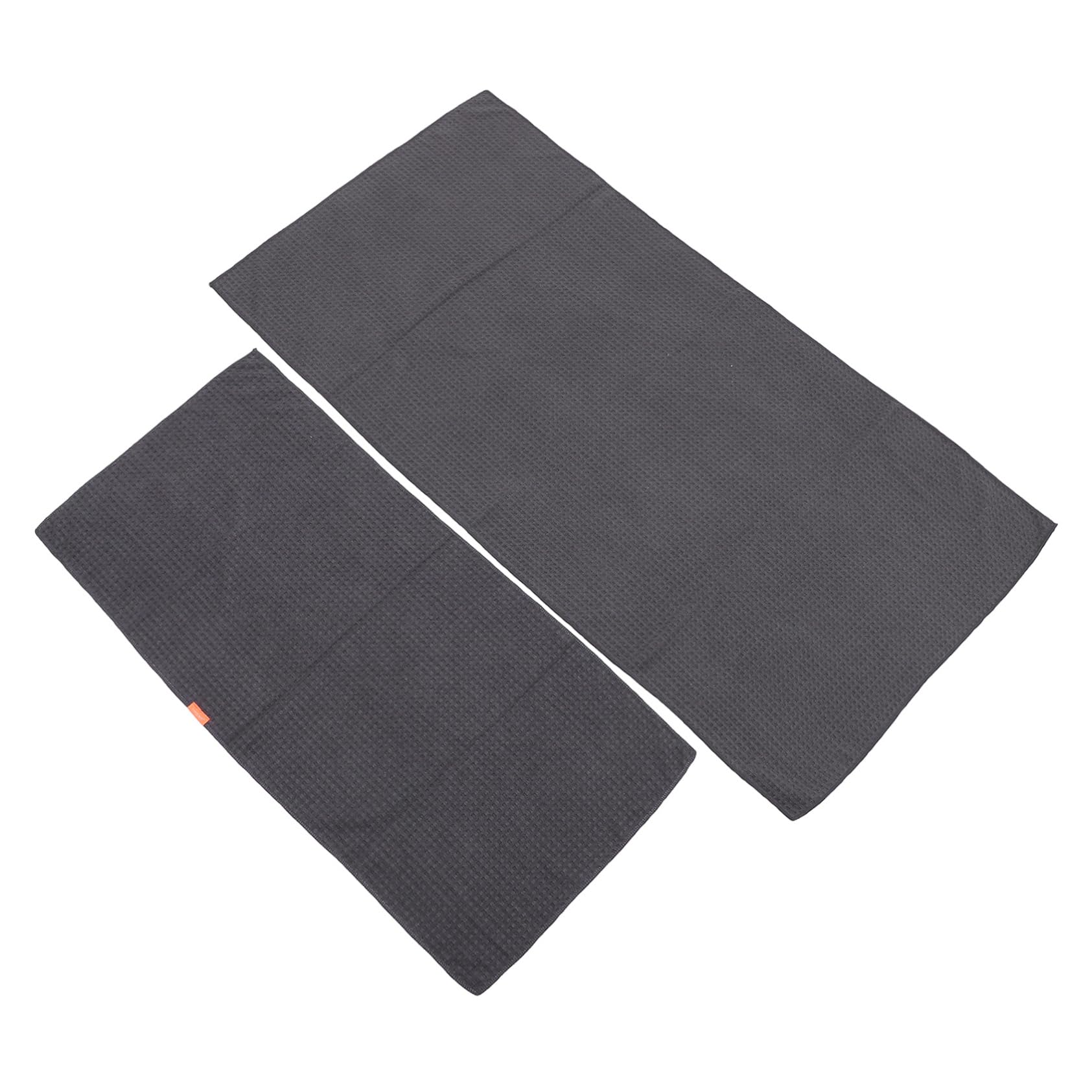 Toallas tipo gofré Ciieeo absorbentes y compactas, el juego de 2 piezas que tu piel necesita
