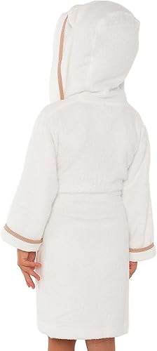 Miniatura 2 de Bata de baño suave de alta calidad, rayón de bambú con capucha, para niños y niñas