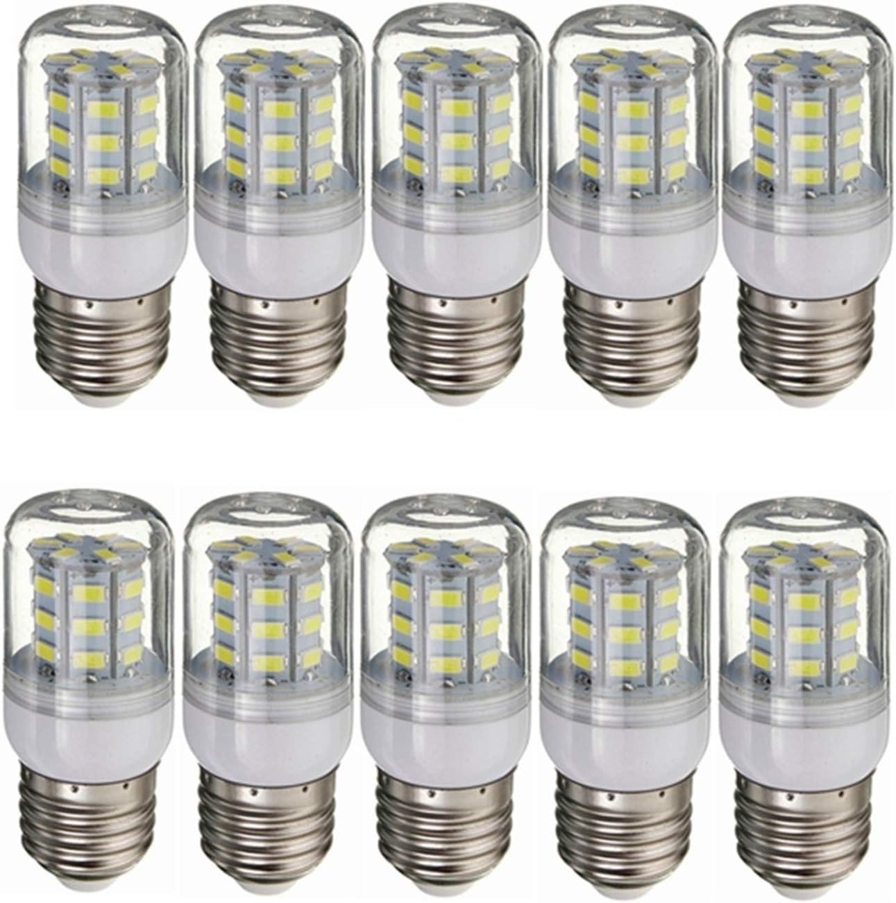 Low Voltage Lights Solar Power Light and Off Grid 10-Pack, Low Voltage 12V LED Light Bulbs for RV E26/E27 Medium Screw in 3.5W for RV Camper Marine Household Bulbs