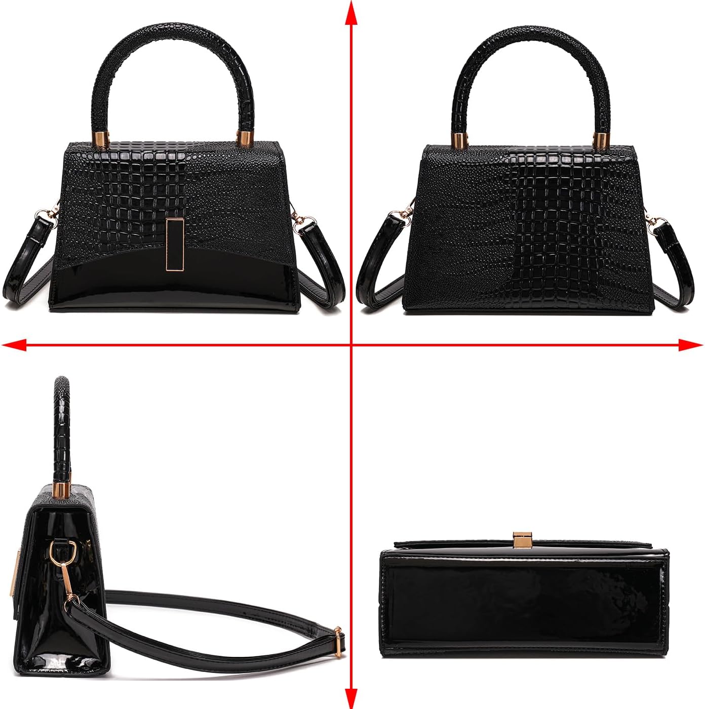 JHVYF Women Small Crossbody Bags Shoulder Bag Classic Satchel Handbags Ladies Cute Purses Satchels bag mini purse for women