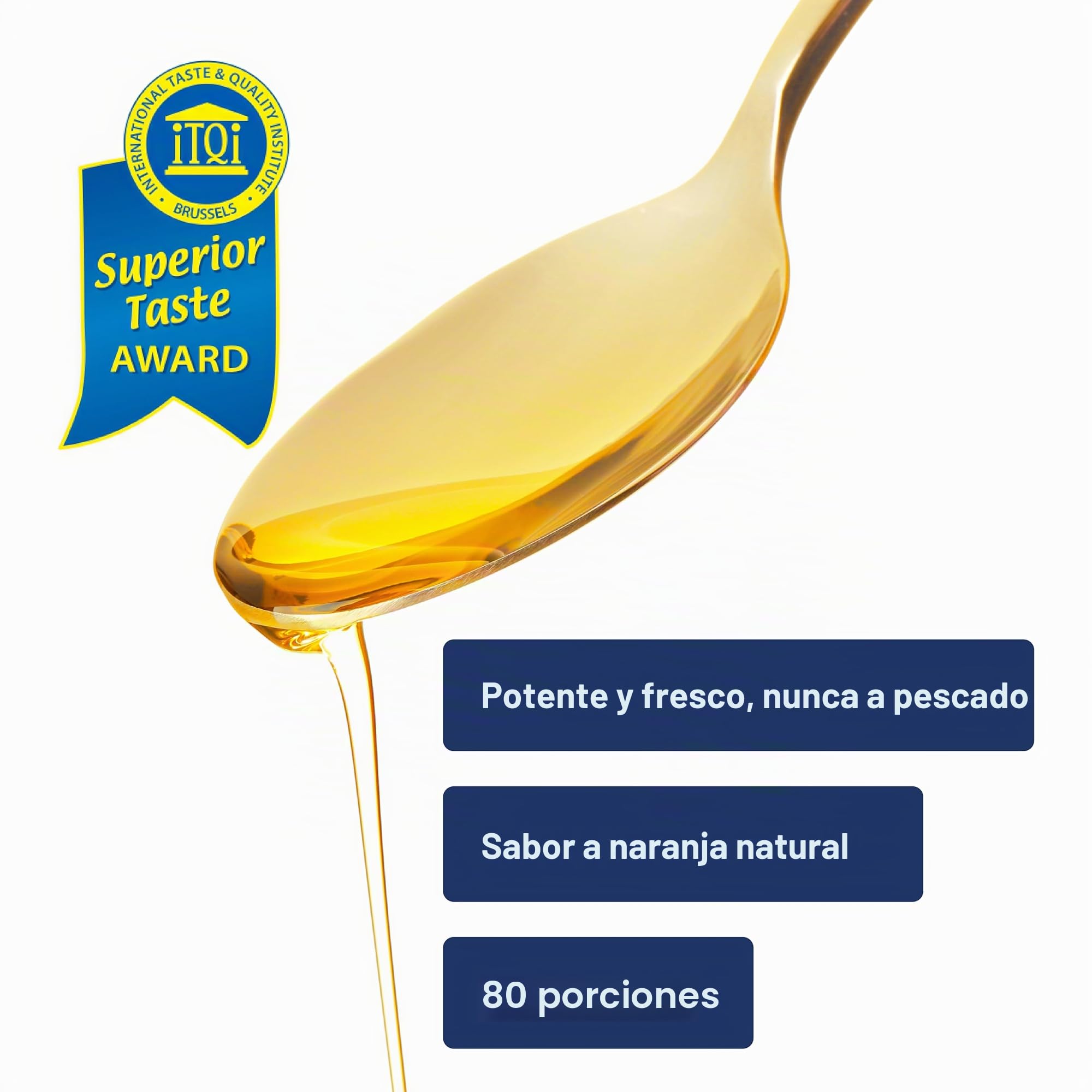 Carlson Labs - El mejor sabor de naranja de aceite de pescado noruego de Carlson para niños es el mejor - 6.7 oz. fl.
