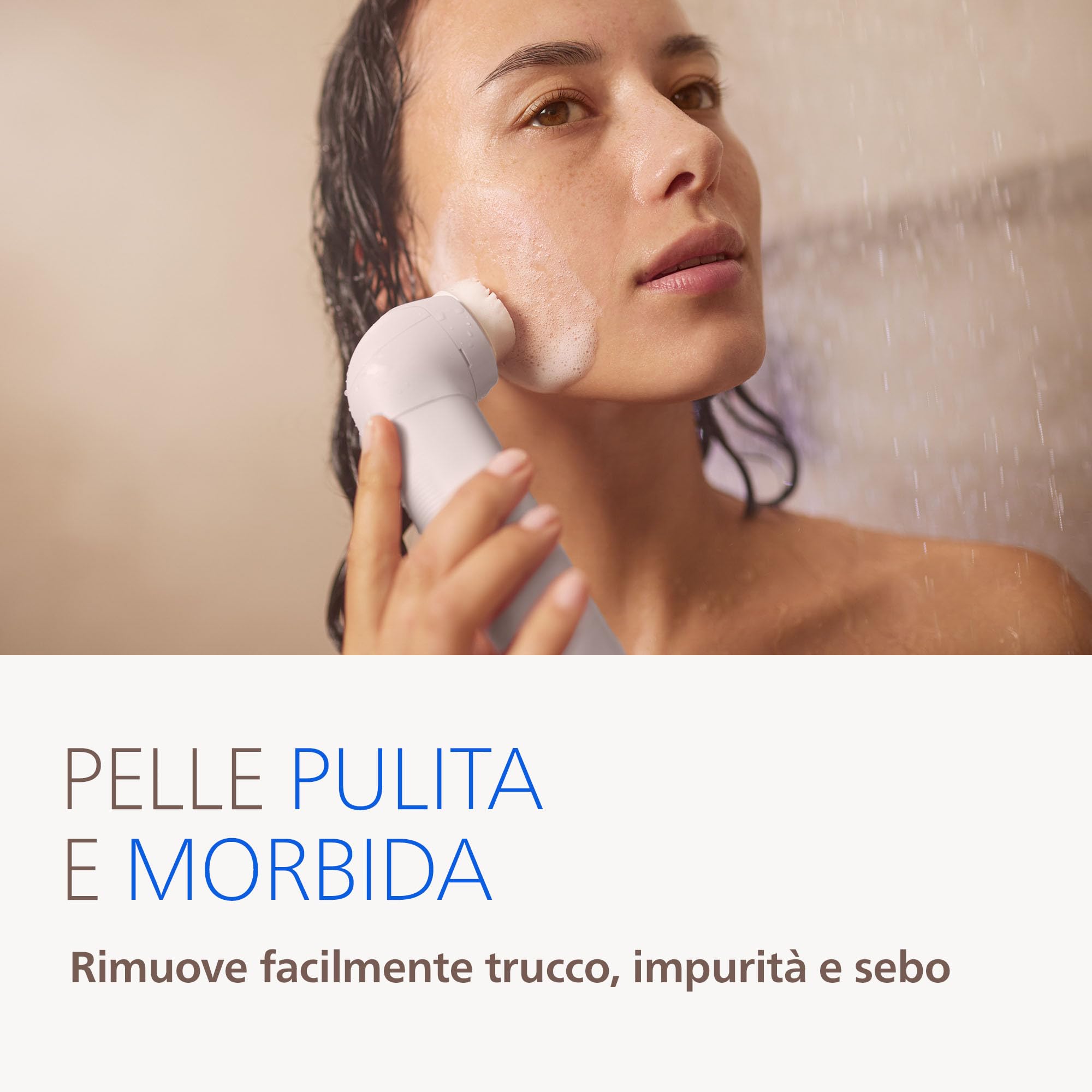 Philips Beauty Set - Kit tutto in uno corpo, viso, bikini, piedi, senza fili, su pelle asciutta o bagnata, depilazione, cura del corpo e della pelle, epilatore con 12 accessori, modello BRE749/00