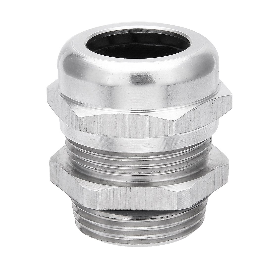 Aexit NPT3/4 13-18mm Electrical Boxes, Conduit & Fittings Dia Wire 9mm OD Thread Metal Waterproof Connector Fastener Locknut Stuffing Conduit Fittings Cable Gland