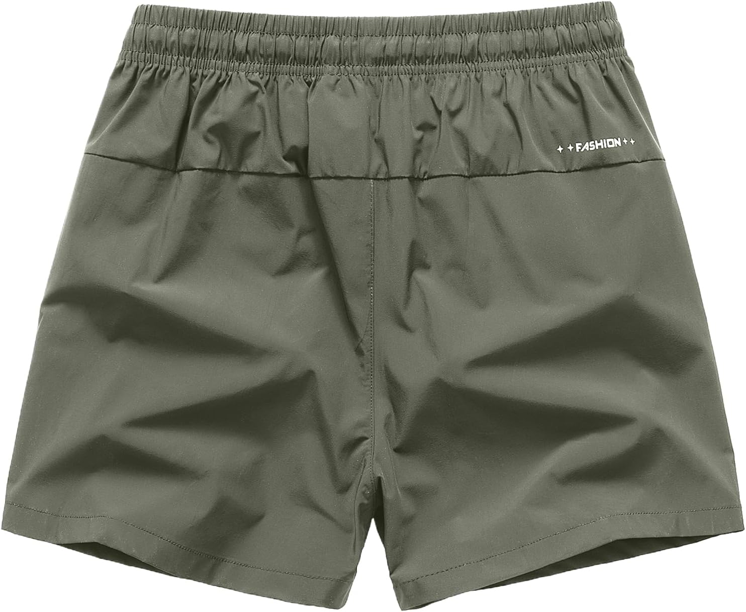 3 Set Men's Workout Athletic Shorts Lightweight Moisture Wicking 3" Running Shorts with Zipper Pockets Gym Beach