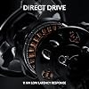 Logitech G PRO Racing Wheel, PC, Simulated Steering Wheel, Direct Drive 11 Nm Force