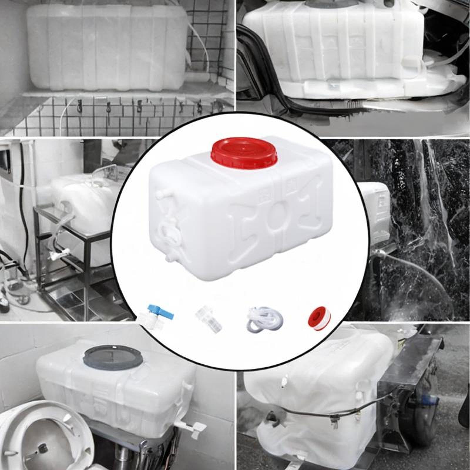 Ensemble de Récipients à Eau, Distributeur d'eau Portable, Réservoir, Carafe de Camping pour Les Urgences de Survie
