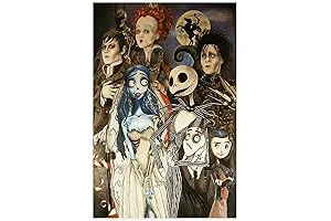 Tim Burton Edward Scissorhands Canvas Poster
