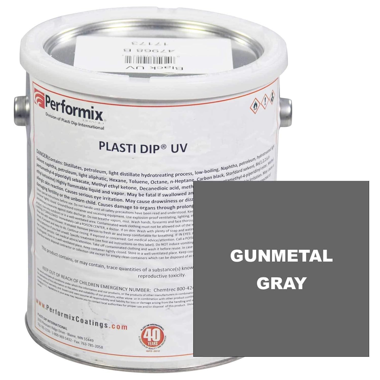 Plasti Dip Gunmetal Gray UV (Unthinned),1 Gallon Amazon.in Car