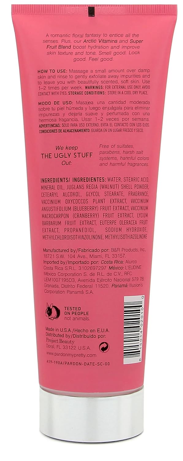 Date Night Body Scrub with Arctic Vitamins by Pardon My Pretty, 8 Ounce : Beauty & Personal Care