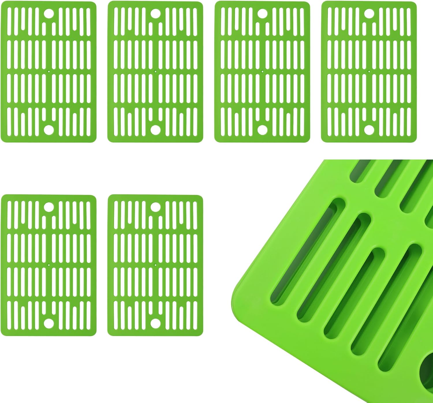 12 Pcs Tray Grids for Freeze Drying Accessories,Compatible with Harvest Right Freeze Dryer,Small Grid Design can Quickly Dehydrate Food and is used for Drying Food, Fruits, Vegetables, etc