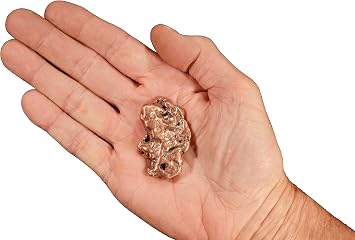 Pure Copper Nugget 2" 2-4 Oz for Wire Wrap Pendant Native