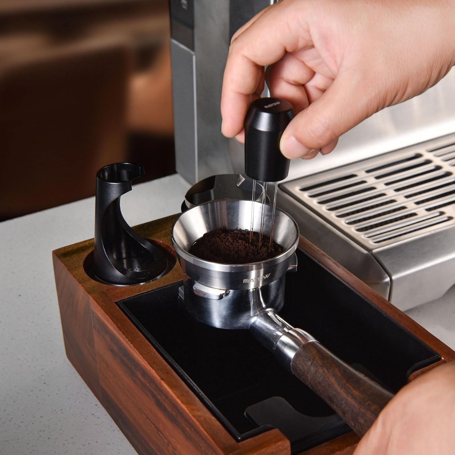 3X(WDT Tool Espresso MagnéTique Agitateur De Café Outil De Distribution Pou7194