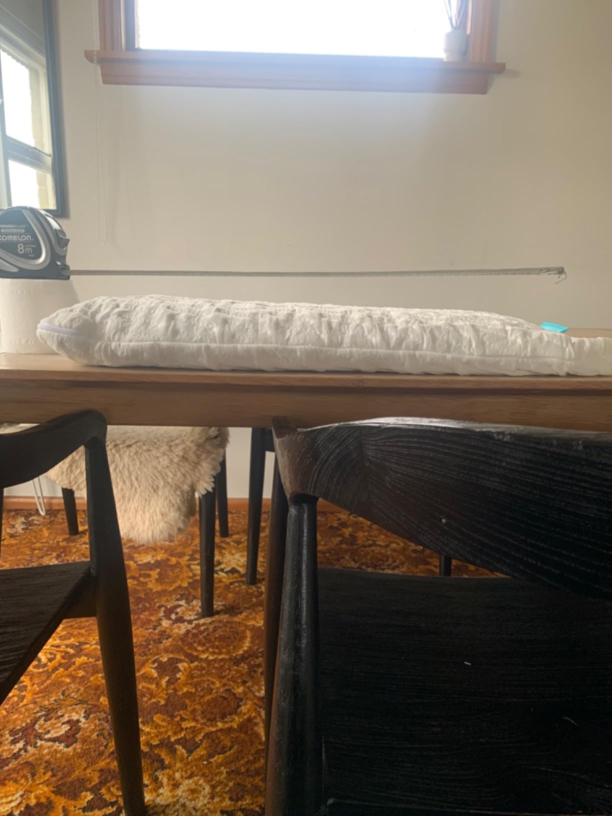 BLISSBURY Stomach Sleeping Pillow Thin Memory Foam Pillow for Stomach