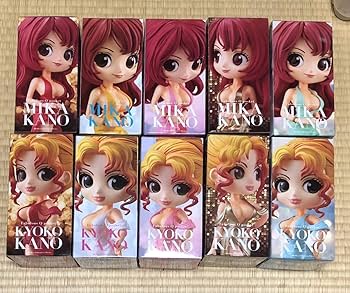 Amazon | 叶姉妹 ファビュラスな Q posket 叶恭子 ＆ 叶美香 全