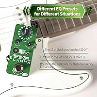 Vista 65 de FLAMMA FC05 Mini pedal de modulación con brida de coro Trémolo Phaser Vibrato Rotary Liquid Autowah Stutter Ring LowBit