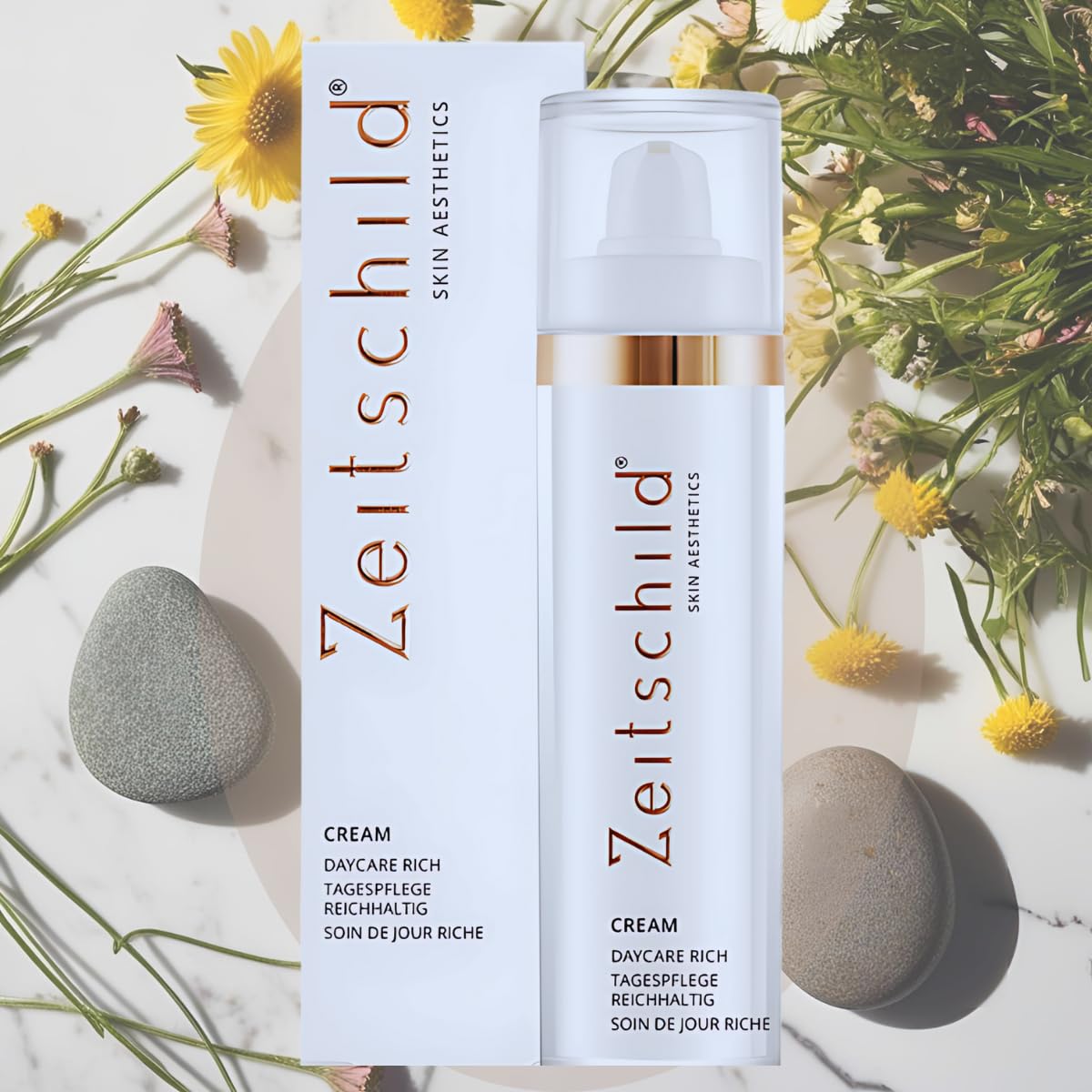 Tagespflege Reichhaltig – Schutzcreme, Lichtschutz LSF 20 | schützt vor Umweltbelastungen, mit Niacinamid & Vitamin B3, für normale bis sehr trockene Haut