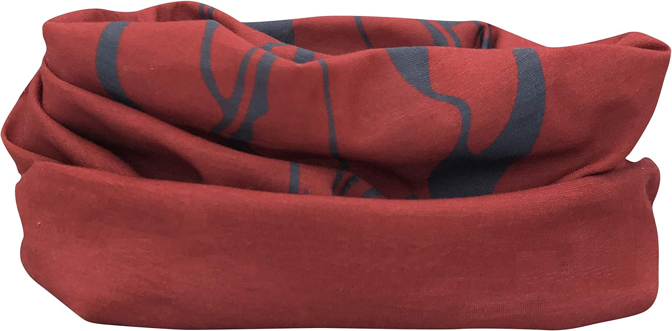 Arctic Aura Red Fox Skull Multifunctional Scarf - Ski Mask and Headband for Snowboarding, Hiking, Running, Camping Outdoor Sports