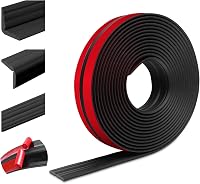 LSGCQ Önműködő Szegélyvédő Sarokprofil 20mm x 3m Fekete Falvédelem 1