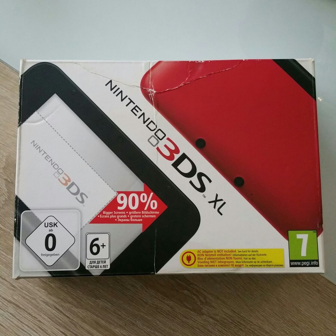 Console Nintendo 3DS XL - rouge & noir [Importación francesa]