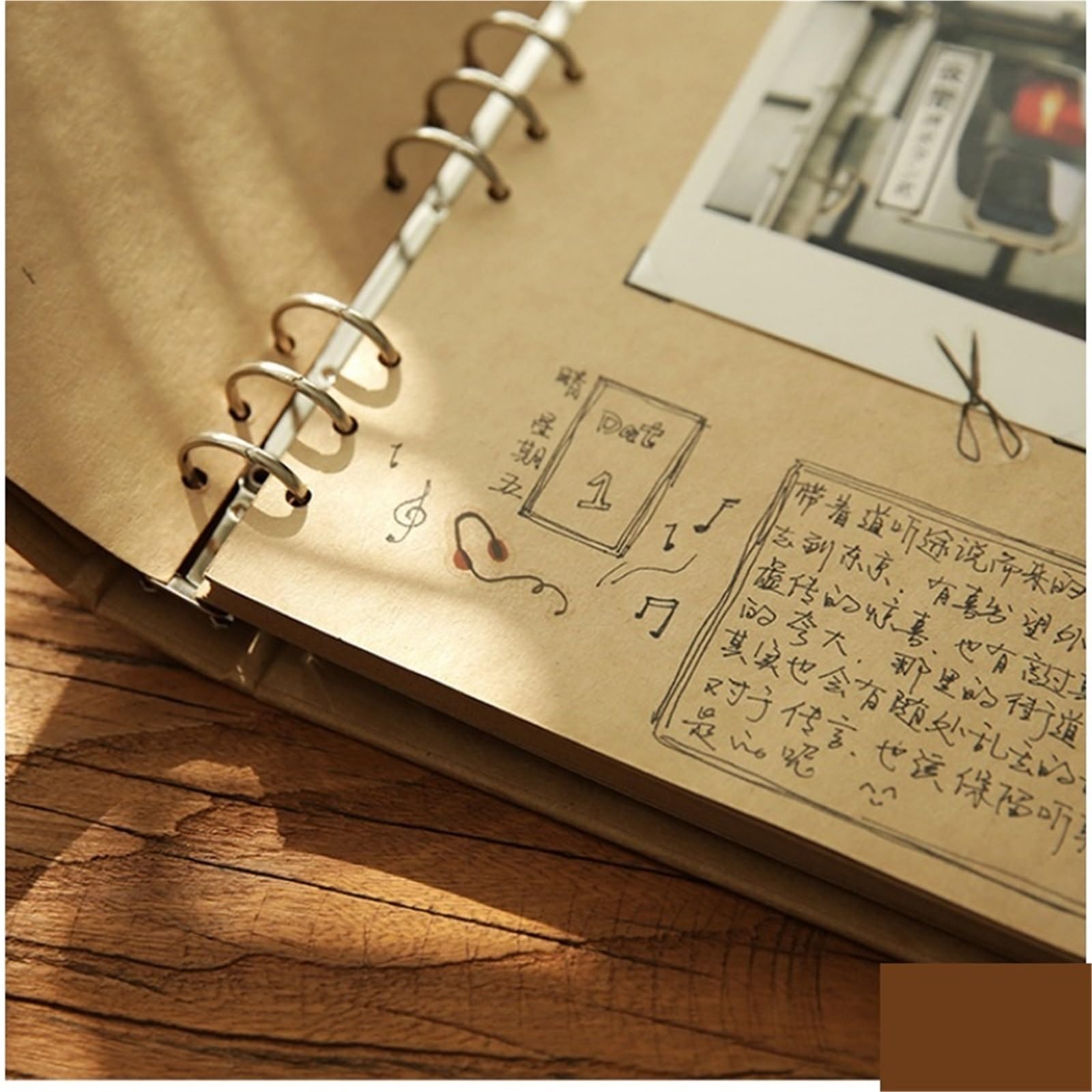 Álbum De Fotos Álbum de Fotos en Blanco de 31 páginas, Cubierta de Scarpbook, álbumes de Boda de Hojas Sueltas, Foto DIY, álbum de Recortes for Viaje, álbum de Fotos for niños