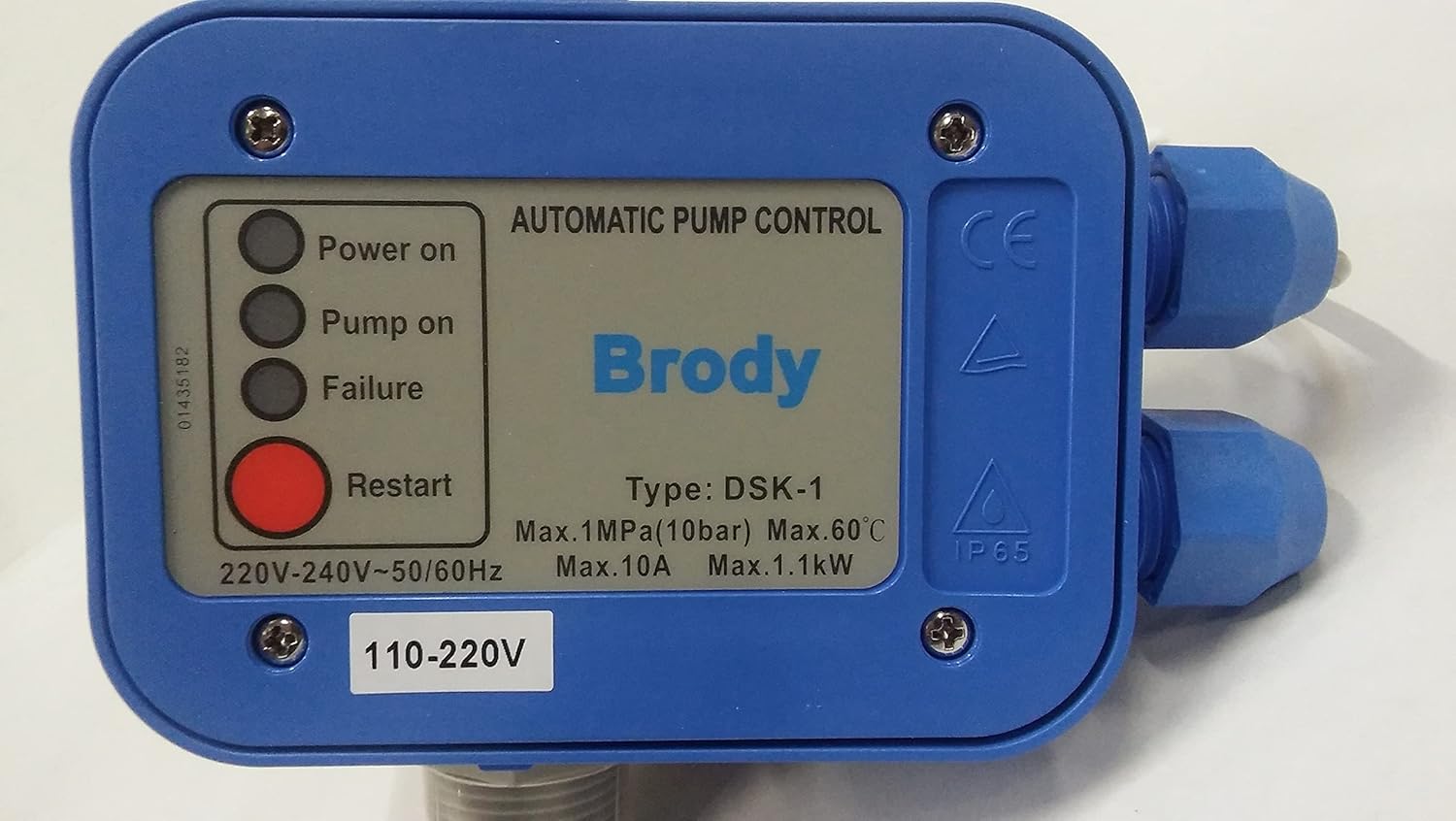 Automatic Electronic Switch Control Water Pump Pressure Controller 110 or 220V (works on both)
