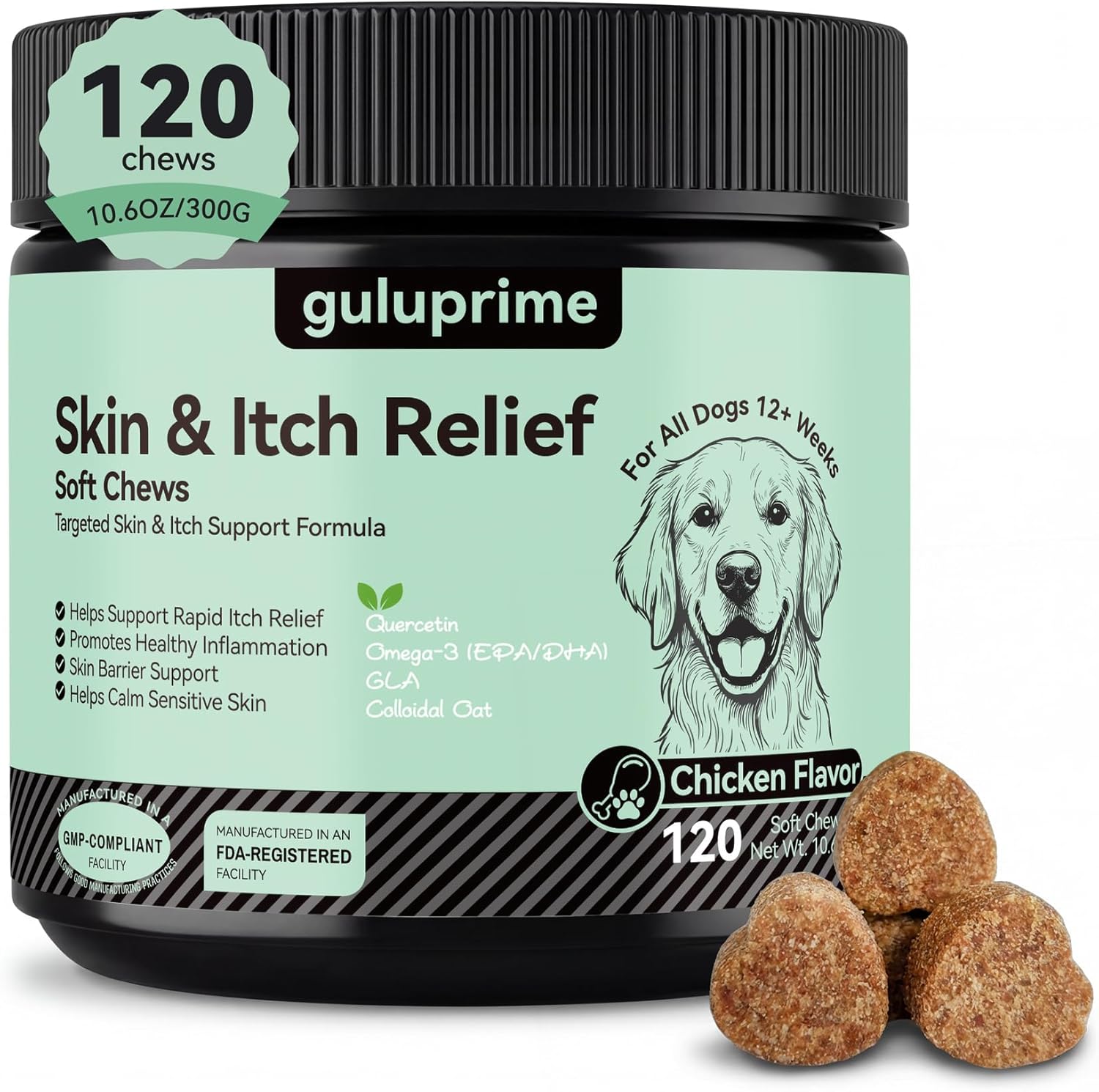 Dog Allergy & Itch Relief Bundle – Immune Support & Skin Comfort for Dogs
