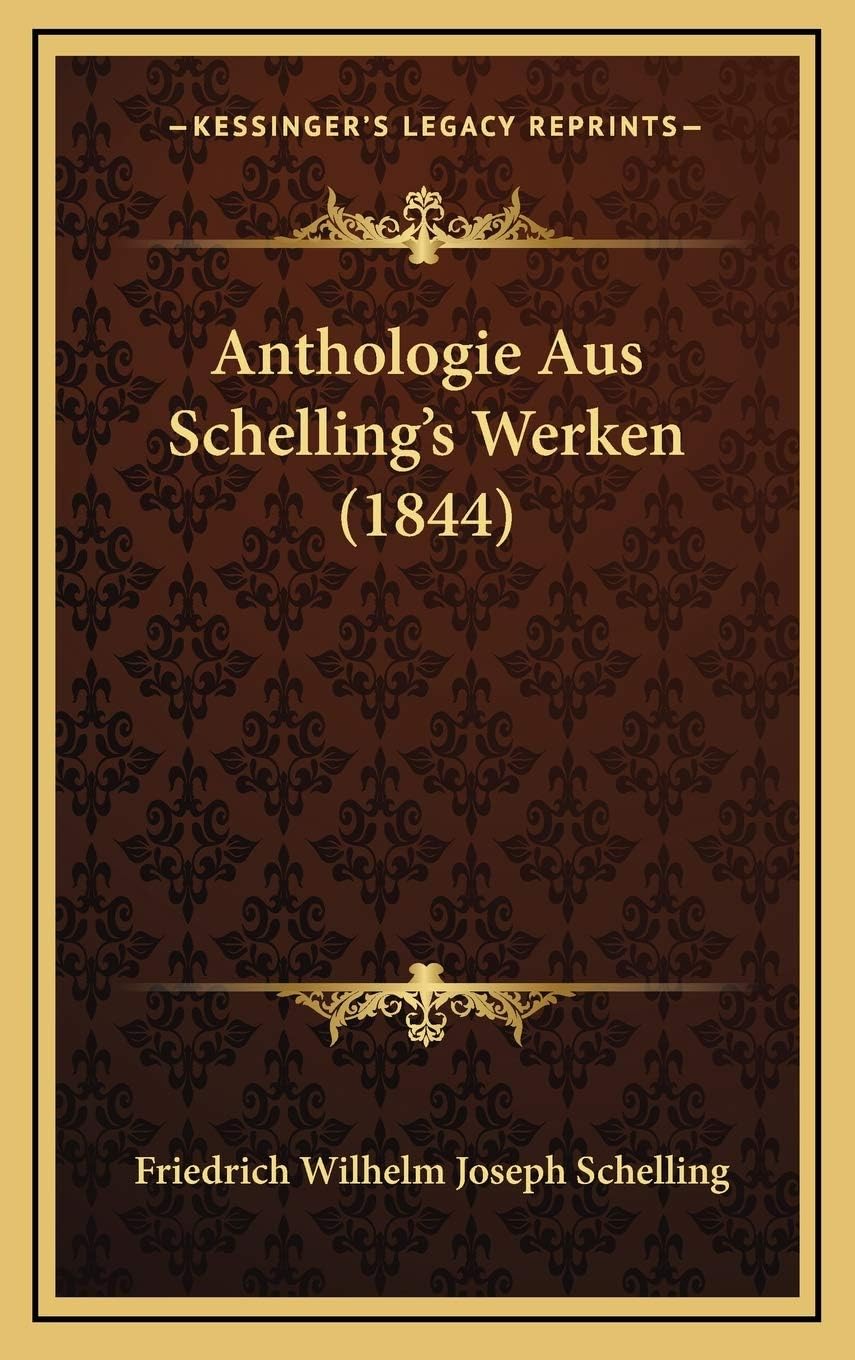 Anthologie Aus Schelling's Werken (1844)